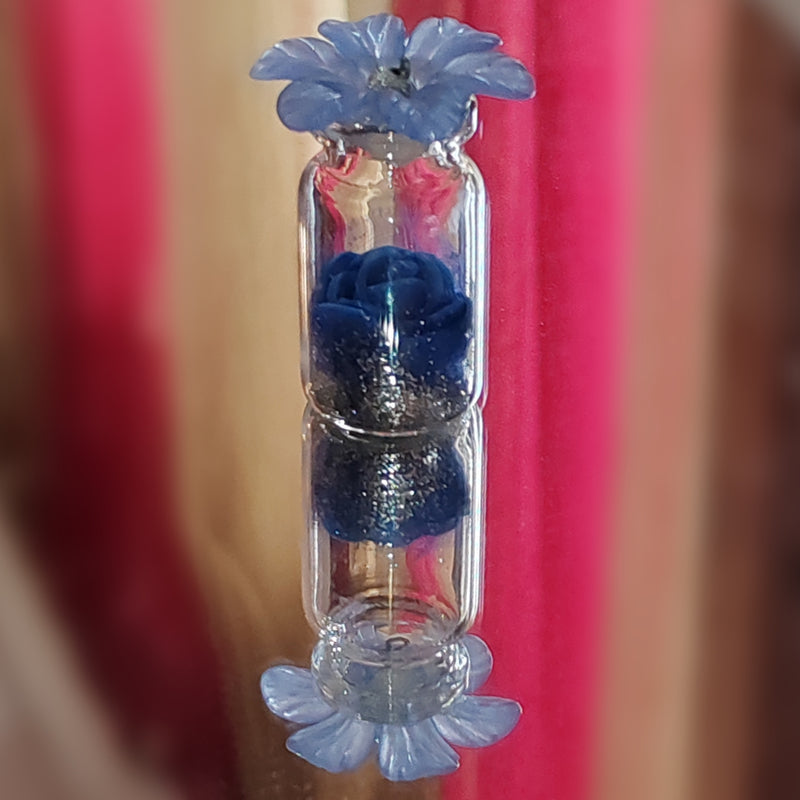 Spring Flower - mini Glass Bottle